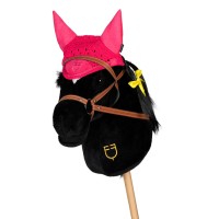 Naušniki za konjička HOBBY HORSE Equestro® - fuksija