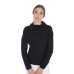 Equestro® tanka ženska tehnična jakna COMFORT BLACK Equestro® tanka ženska tehnična jakna COMFORT BLACK