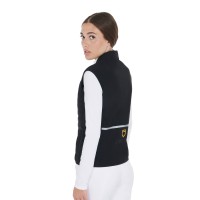 Equestro® tanek ženski brezrokavnik SLIM FIT BLACK