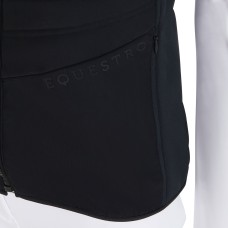 Equestro® tanek ženski brezrokavnik SLIM FIT BLACK
