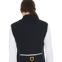 Equestro® tanek ženski brezrokavnik SLIM FIT BLACK
