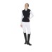 Equestro® tanek ženski brezrokavnik SLIM FIT BLACK Equestro® tanek ženski brezrokavnik SLIM FIT BLACK
