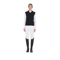 Equestro® tanek ženski brezrokavnik SLIM FIT BLACK