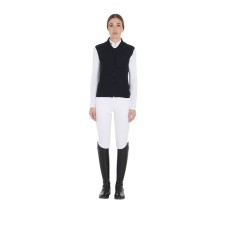 Equestro® tanek ženski brezrokavnik SLIM FIT BLACK