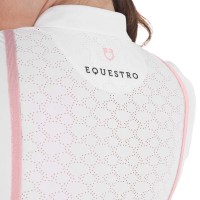 EQUESTRO® ženska tehnična tekmovalna majica KNIT TAPE