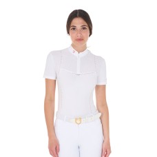 EQUESTRO® ženska tehnična tekmovalna majica AIR