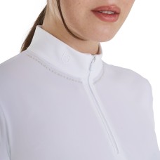 EQUESTRO® ženska tehnična tekmovalna majica PEARL, s perlicami EQUESTRO® ženska tehnična tekmovalna majica PEARL, s perlicami