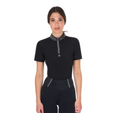 EQUESTRO® ženska tehnična majica RHINESTONE