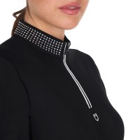EQUESTRO® ženska tehnična majica RHINESTONE