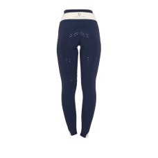 EQUESTRO® ženske poletne jahalne pajkice BICOLOR - zelo zračne, z žepom