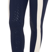 EQUESTRO® ženske poletne jahalne pajkice BICOLOR - zelo zračne, z žepom
