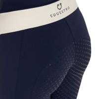 EQUESTRO® ženske poletne jahalne pajkice BICOLOR - zelo zračne, z žepom