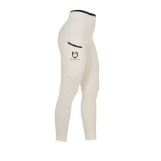 EQUESTRO® ženske poletne tekmovalne pajkice PERFORATED HYBRID - lahkotne, z žepom