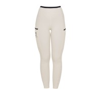 EQUESTRO® ženske poletne tekmovalne pajkice PERFORATED HYBRID - lahkotne, z žepom