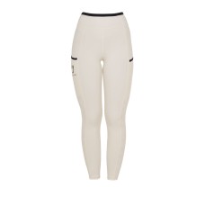 EQUESTRO® ženske poletne tekmovalne pajkice PERFORATED HYBRID - lahkotne, z žepom