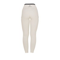 EQUESTRO® ženske poletne tekmovalne pajkice PERFORATED HYBRID - lahkotne, z žepom