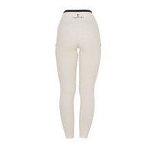 EQUESTRO® ženske poletne tekmovalne pajkice PERFORATED HYBRID - lahkotne, z žepom