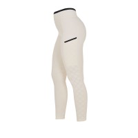 EQUESTRO® ženske poletne tekmovalne pajkice PERFORATED HYBRID - lahkotne, z žepom