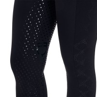 EQUESTRO® ženske poletne jahalne pajkice PERFORATED HYBRID - lahkotne, z žepom