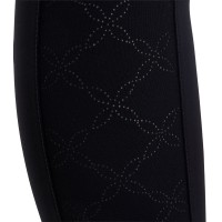 EQUESTRO® ženske poletne jahalne pajkice PERFORATED HYBRID - lahkotne, z žepom