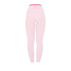 EQUESTRO® ženske poletne jahalne pajkice PERFORATED HYBRID - lahkotne, z žepom