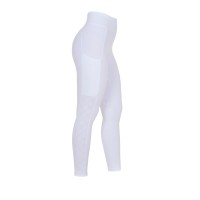 EQUESTRO® ženske poletne tekmovalne pajkice PERFORATED HYBRID - lahkotne, z žepom