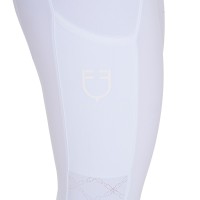 EQUESTRO® ženske poletne tekmovalne pajkice PERFORATED HYBRID - lahkotne, z žepom