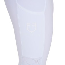 EQUESTRO® ženske poletne tekmovalne pajkice PERFORATED HYBRID - lahkotne, z žepom