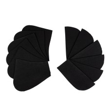 EQUESTRO® korekcijska bombažna podloga SHEEPSKIN - z vložki BLACK