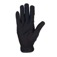Jahalne rokavice Equestro® LOGO - temno modra