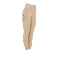 EQUESTRO ženske jahalne pajkice Slim Fit - bež EQUESTRO ženske jahalne pajkice Slim Fit - bež