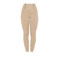 EQUESTRO ženske jahalne pajkice Slim Fit - bež