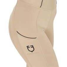 EQUESTRO ženske jahalne pajkice Slim Fit - bež