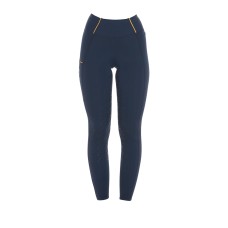 EQUESTRO ženske jahalne pajkice Slim Fit - temno modre