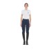 EQUESTRO ženske jahalne pajkice Slim Fit - temno modre EQUESTRO ženske jahalne pajkice Slim Fit - temno modre