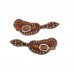 Paščki za ostroge US Leather BROWN DOTS Paščki za ostroge US Leather BROWN DOTS