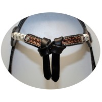 Western show uzda SHOW PEARL BASKET