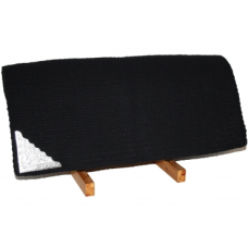 Western podloga za tekmovanja Show blanket SILVER - črna