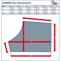 Zaščita za prsa pred odrgninami COMFORCE SHOULDER