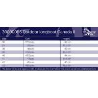Jahalni country usnjeni škornji CANADA ČRNI