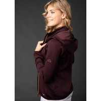 Ženska jopa EQS Burgundy