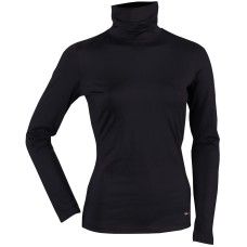 Funkcijski ženski puli BLACK dolg rokav