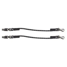 Močan privez za prikolico TRAILER REINS BLACK/WHITE, 2 kosa