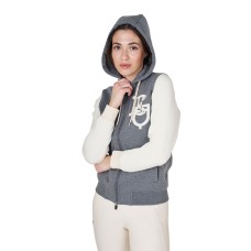 EQUESTRO® ženska hoodie jopica TWO TONE