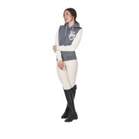 EQUESTRO® ženska hoodie jopica TWO TONE