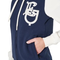EQUESTRO® ženska hoodie jopica TWO TONE