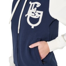 EQUESTRO® ženska hoodie jopica TWO TONE