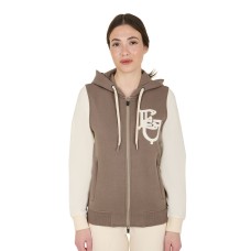 EQUESTRO® ženska hoodie jopica TWO TONE