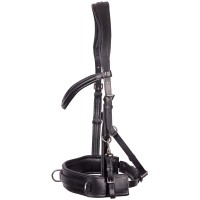 Lonžirna uzda/oglavka LEATHER