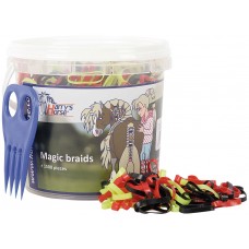 Elastike za grivo MAGIC BRAIDS, 1500 kom